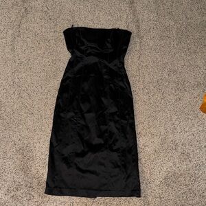 BEBE brand new - Elegant Black Strapless Dress